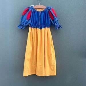 Handmade Unique Snow White Dress Little Girls Sz 6/7